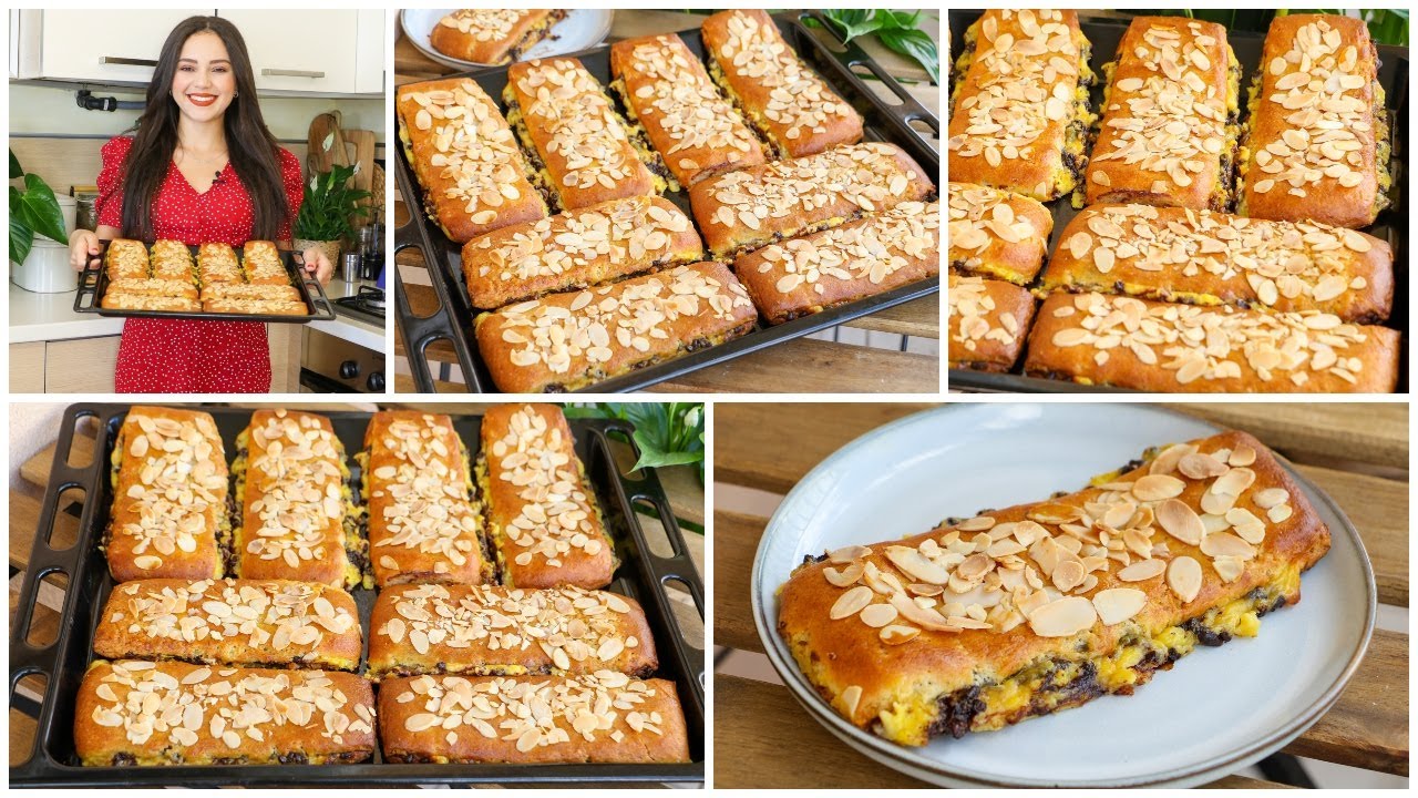 بان سويس بريوش محشي بالكريمة والشكلاطة بعجينة هشة تذوب في الفم روعة😋أبن ماتجربو لفطور الصباح😃❤️