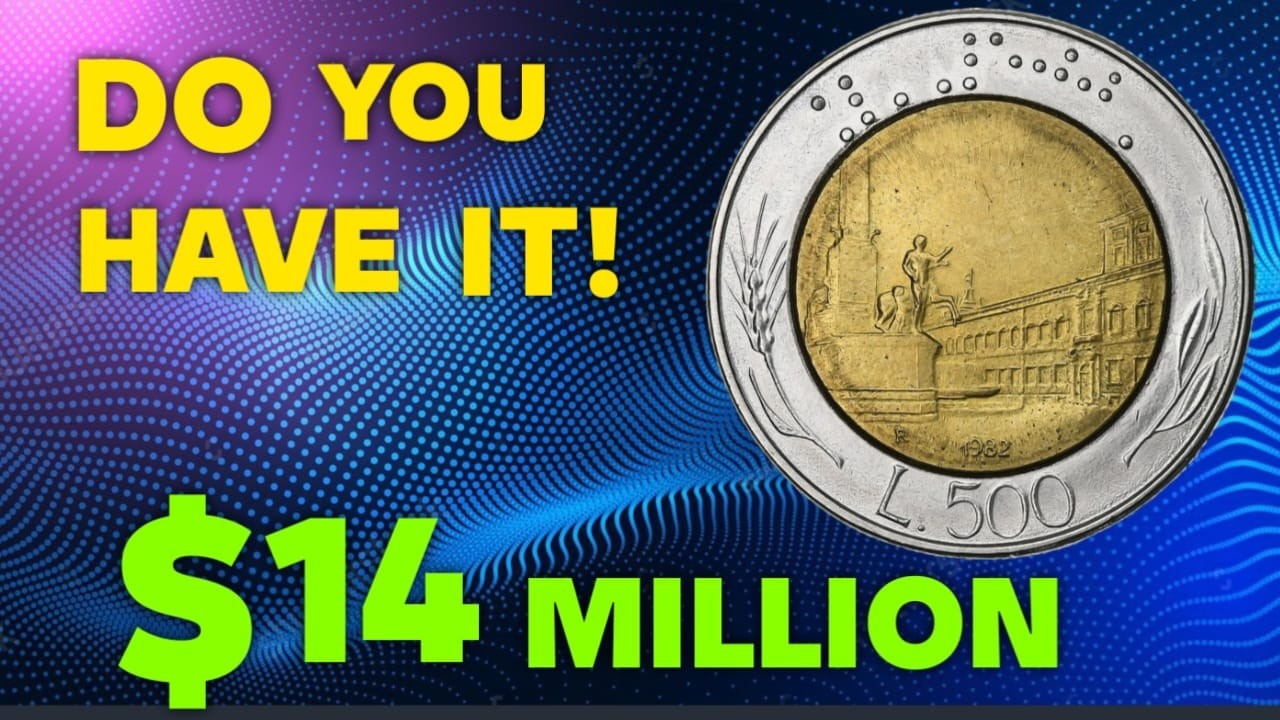 The World's First Bi Metallic Coin ! The Legendary 1982 Italian 500 Lire Story