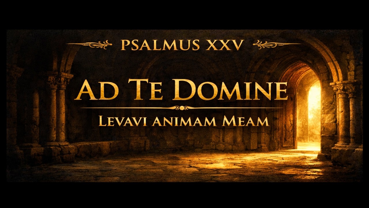 Psalmus 24 (25) – Oratio ad Dominum pro directione et misericordia