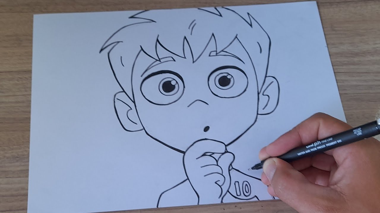 COMO DESENHAR O BEN 10