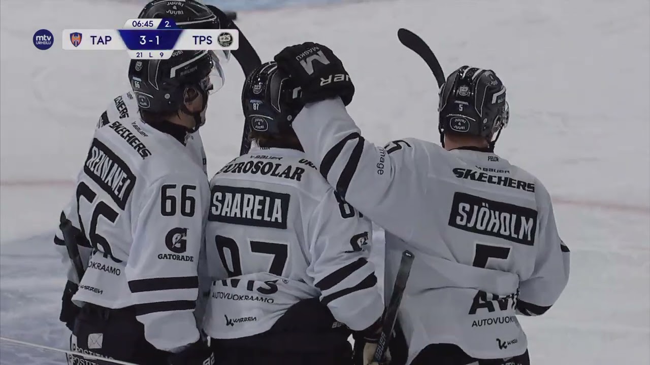 Tappara &ndash; TPS 24.1. maalikooste