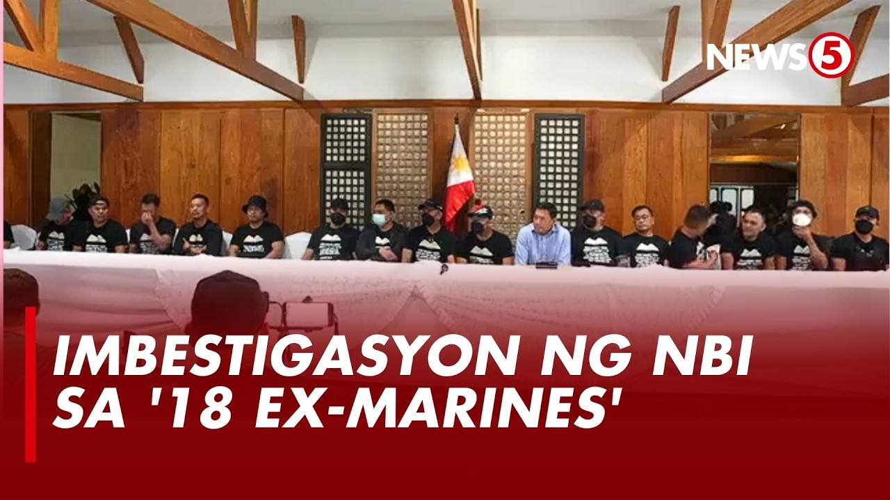 '18 ex-marines,' sasalang sa pagbusisi ng NBI
