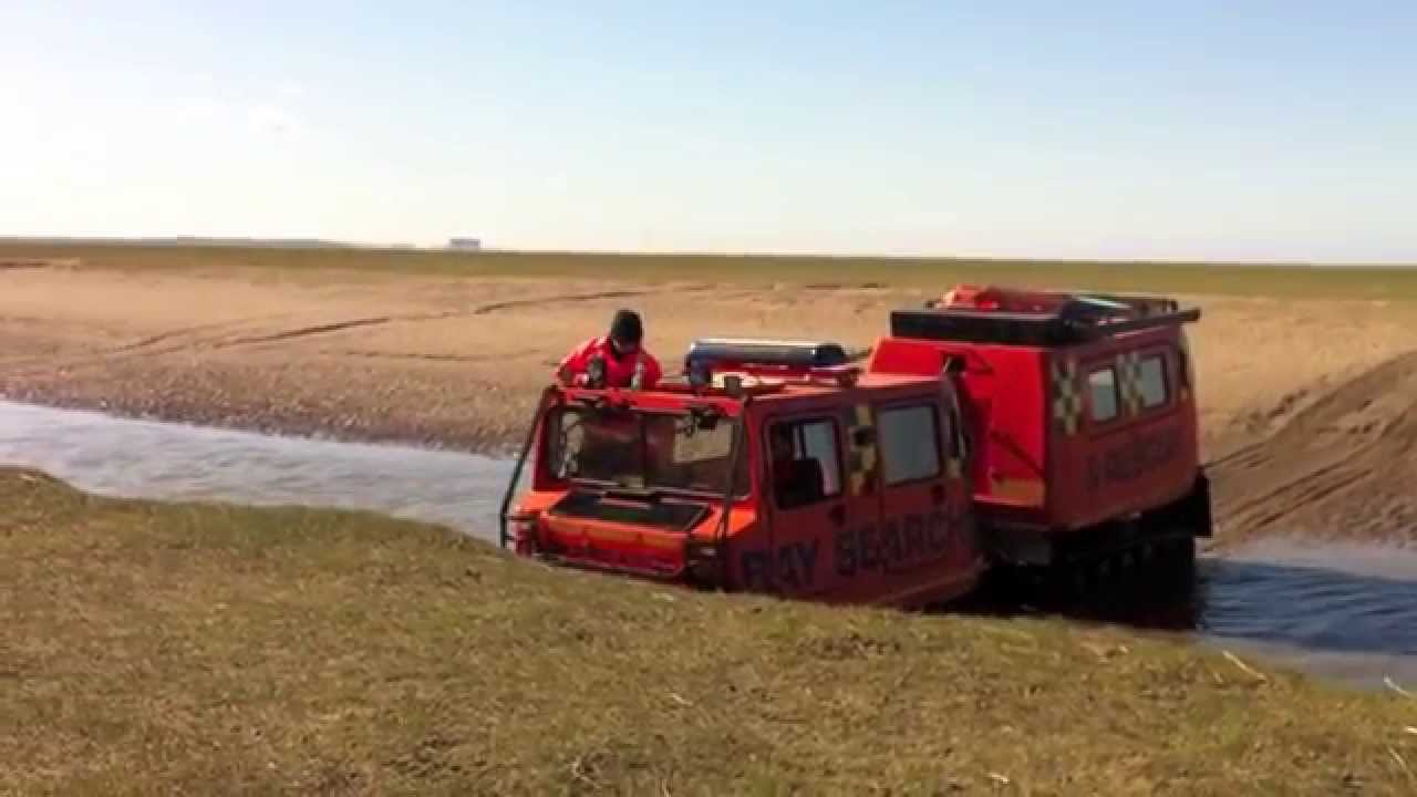 Bay Search & Rescue Hagglunds BV206 driver training 2012