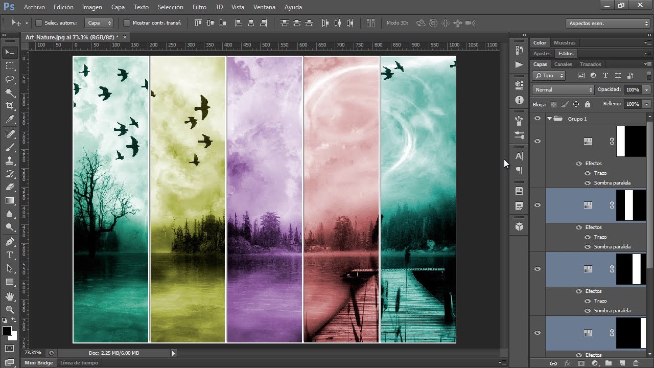 Efecto de Color en Imagen con Photoshop