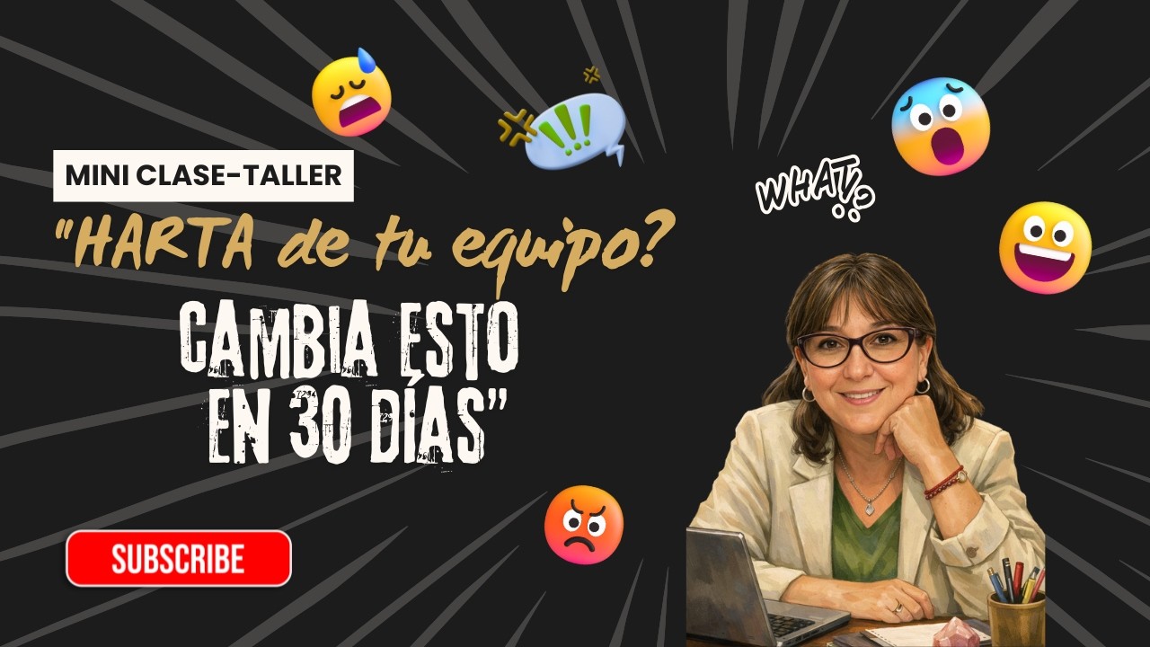 ¿Harta de tu equipo? Cambia esto Urgente