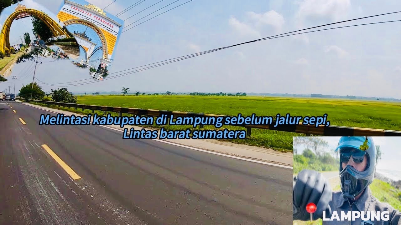 TOURING LINTAS BARAT SUMATERA 1200 km - part 2 (bakauheuni - kota agung) | Sang Caraka~ #2025 