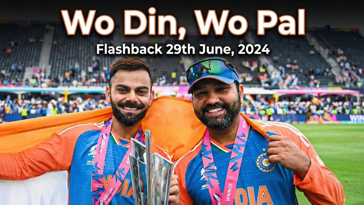 Woh Din, Woh Pal | Let's revisit 29th June, 2024🇮🇳|For Every Cricket Fan 💙| Reliving the Glory ✨