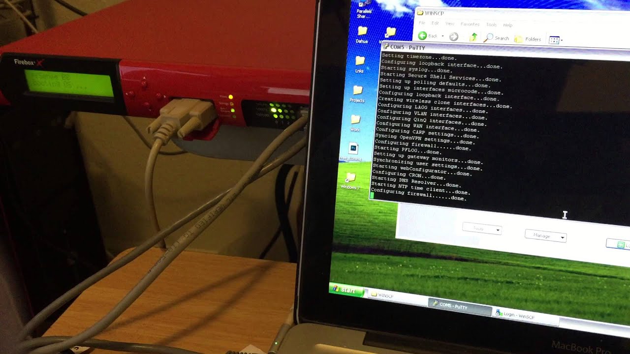 PfSense 2.2.1 on Firebox X1250e