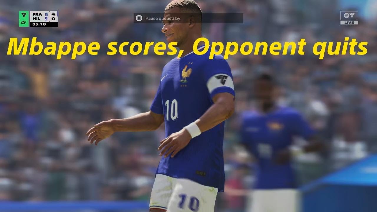 Fifa 26 - France vs Al Hilal - Opponent quits