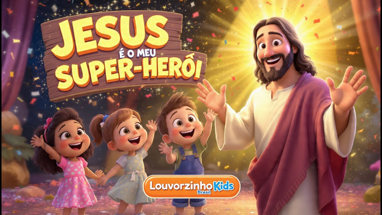 Jesus é o Meu Super-Herói! 🦸‍♂️🚀 | Mais Forte que Tudo! 💪❤️