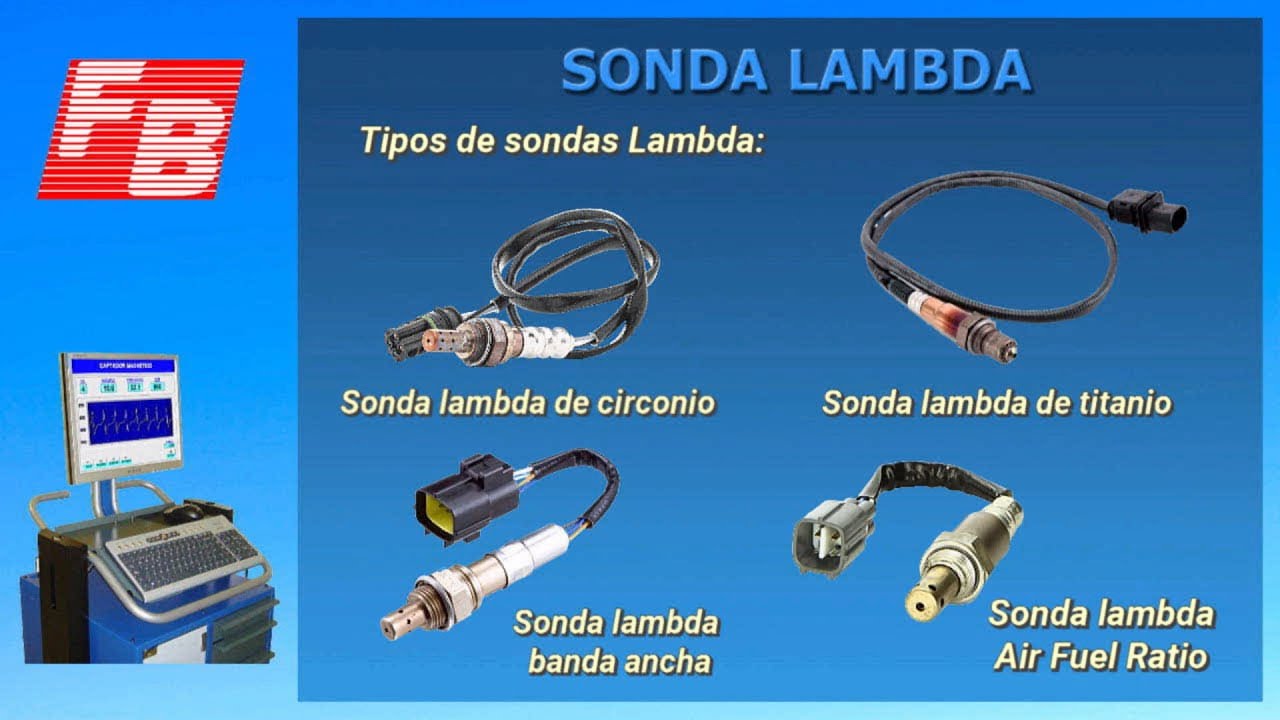 Tipos de sonda lambda y control del calefactor