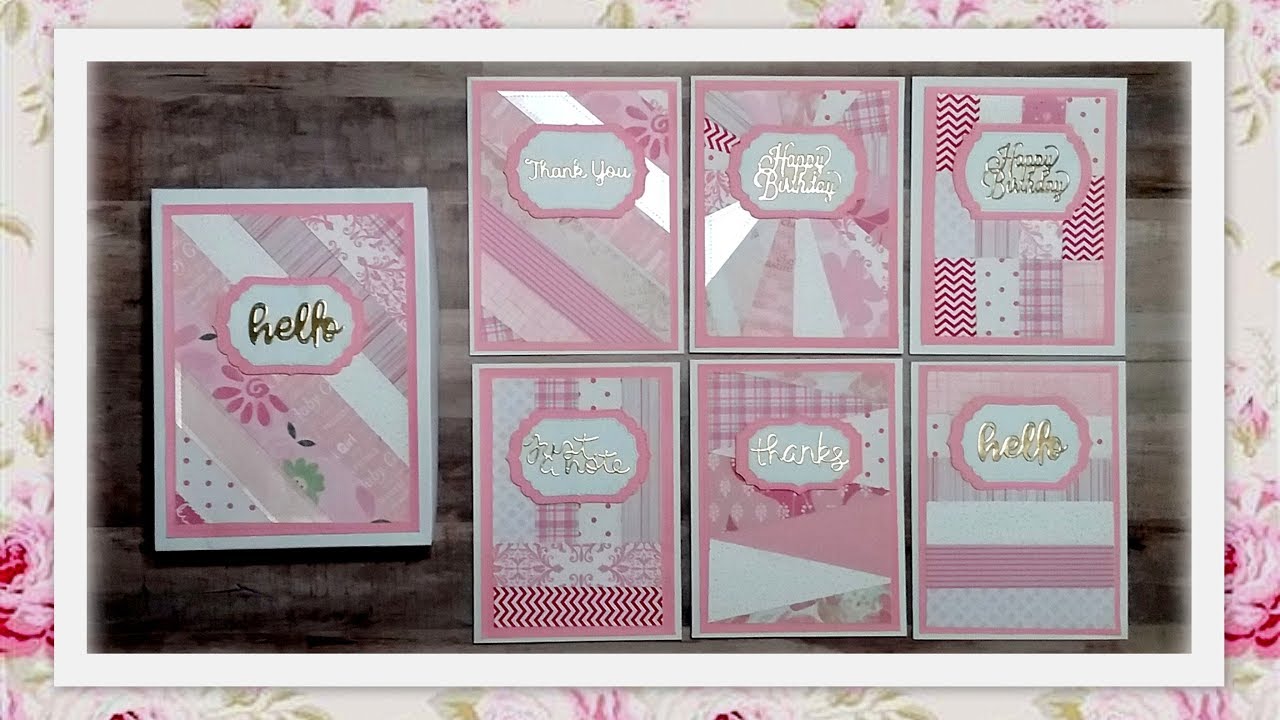 Tutorial of Cards using Scraps