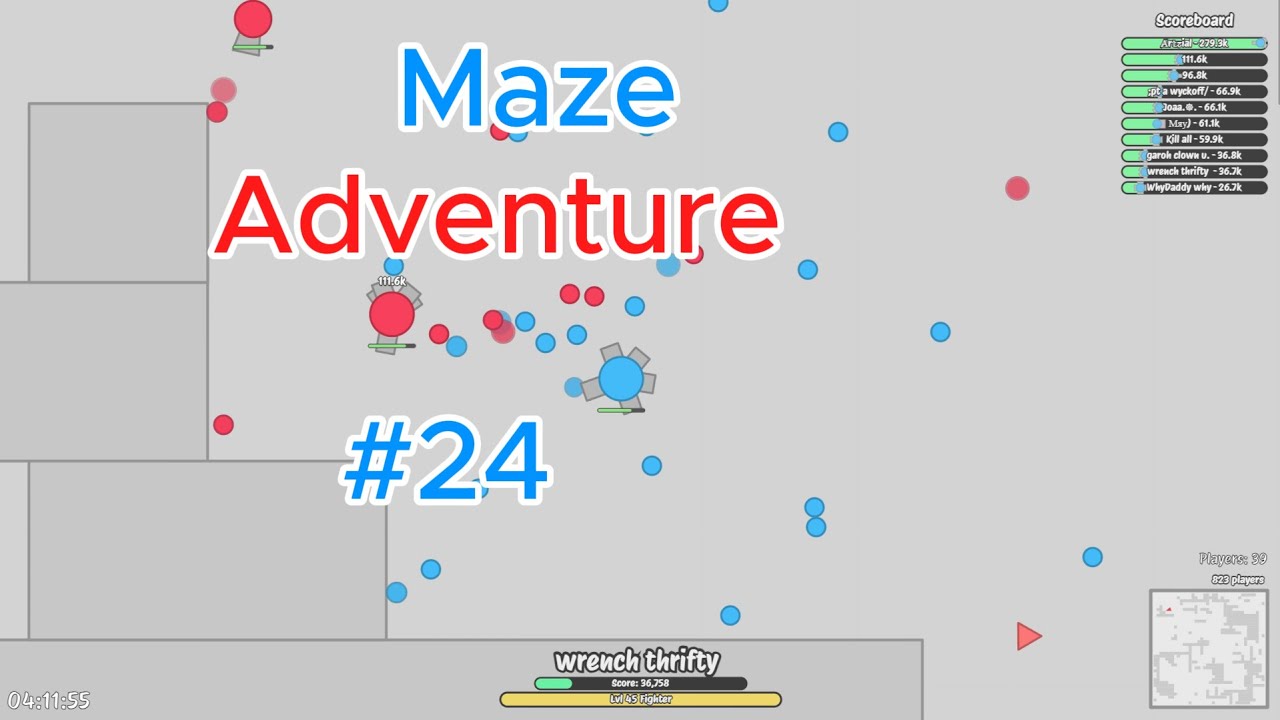Maze Adventure #24 ! #diepio #clips