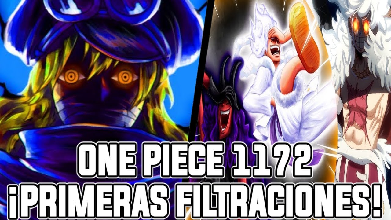 ONE PIECE CAPITULO 1172 (PRIMERAS FILTRACIONES) | LOKI SE UNE A LUFFY | EL GRAN HAKI DE ZORO