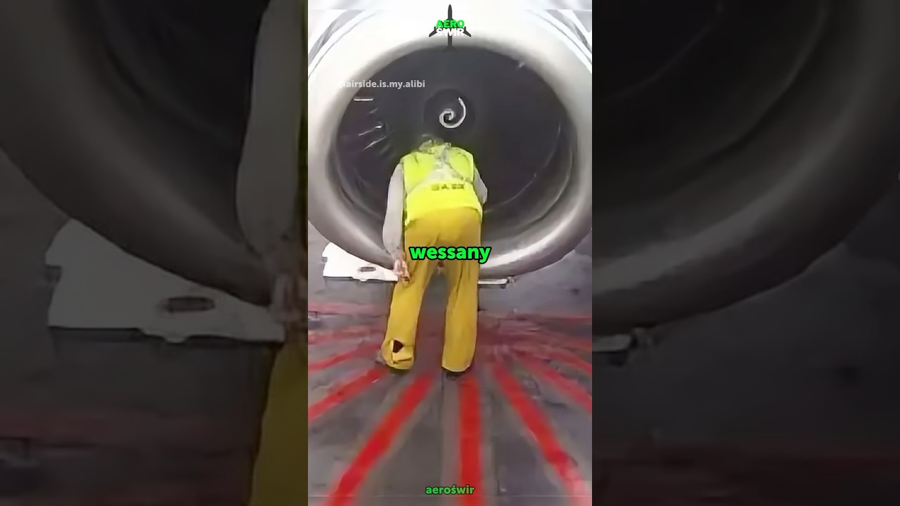 Mechanik został WESSANY do SILNIKA ODRZUTOWEGO🔥