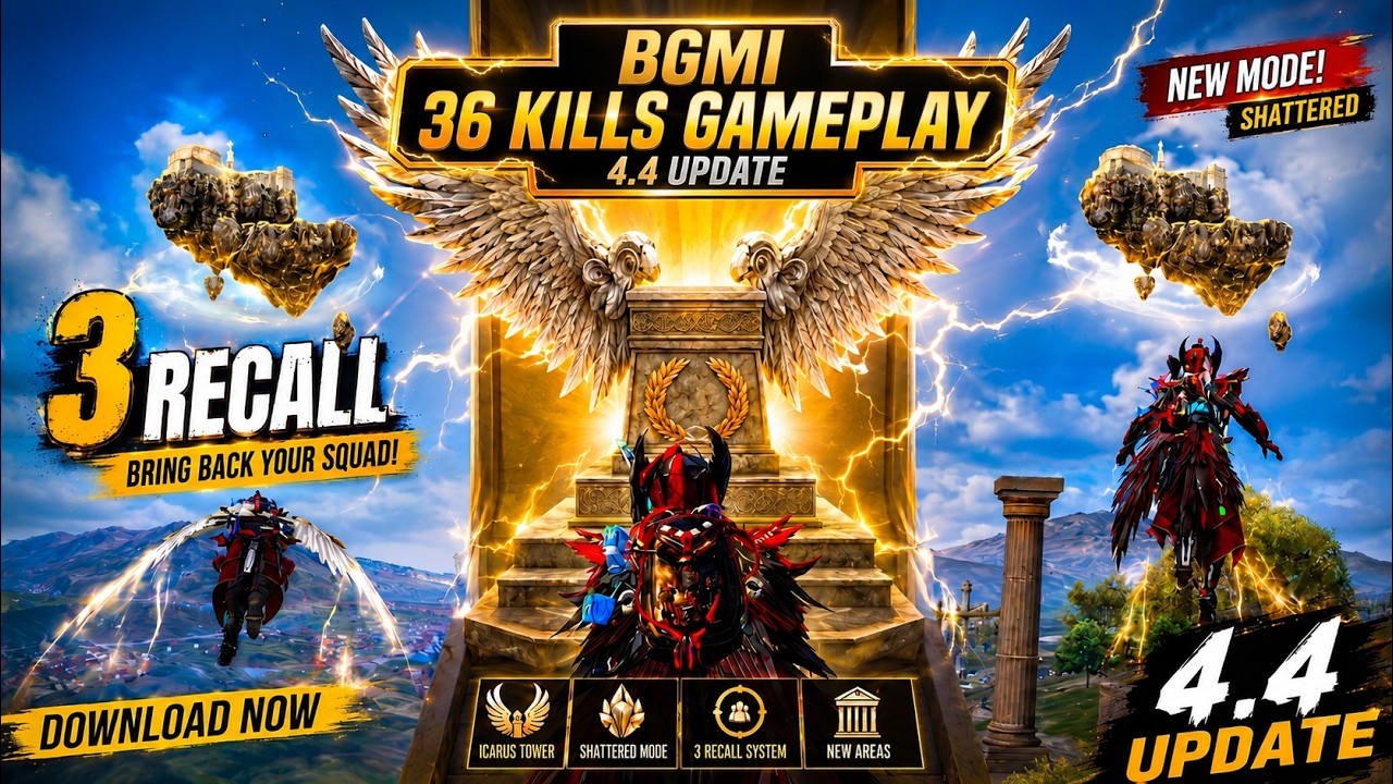 BGMI NEW 4.4 UPDATE NOT INSTALLING PROBLEM - IOS USERS CRYING - INTENSE BGMI 4.4 GAMEPLAY