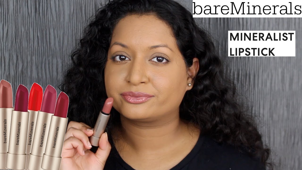 Bare Minerals Mineralist Hydra-Smoothing Lipstick Swatches