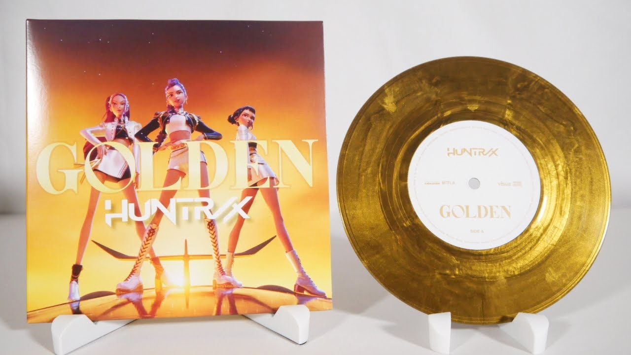 KPop Demon Hunters - Golden Vinyl Unboxing