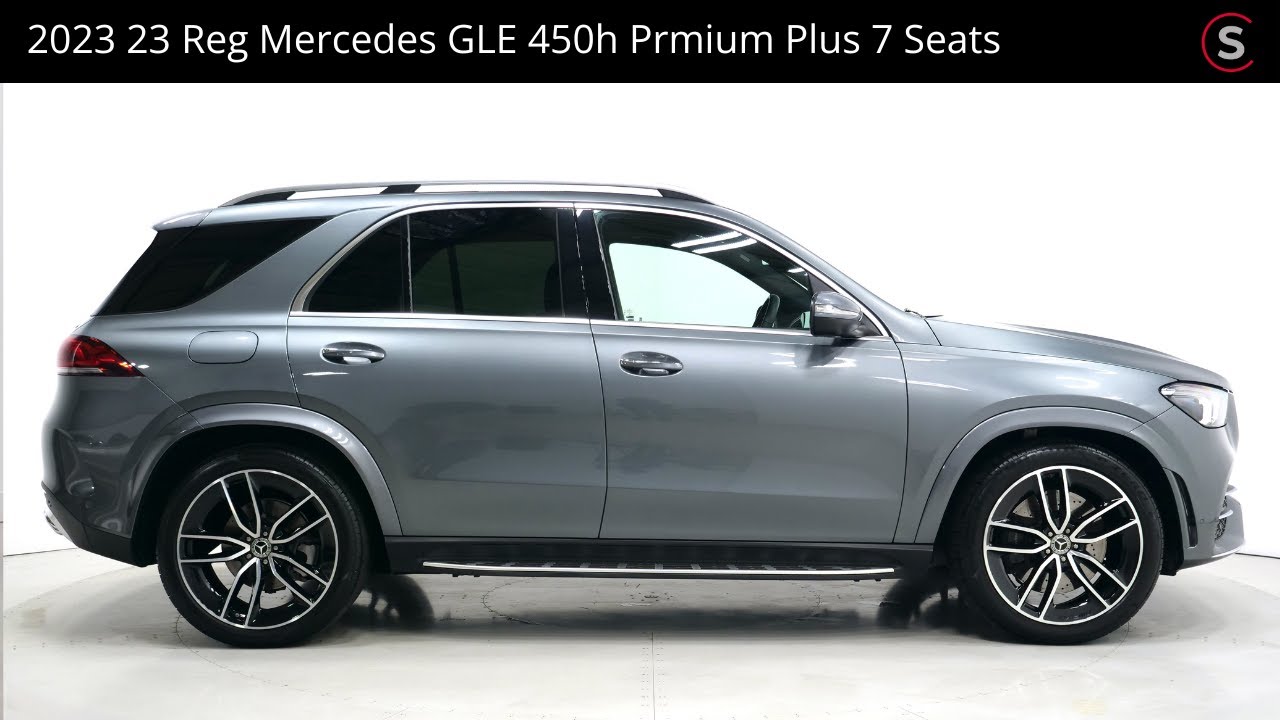 2023 23 Reg Selenite Grey Mercedes GLE 450h Premium Plus 7 Seater