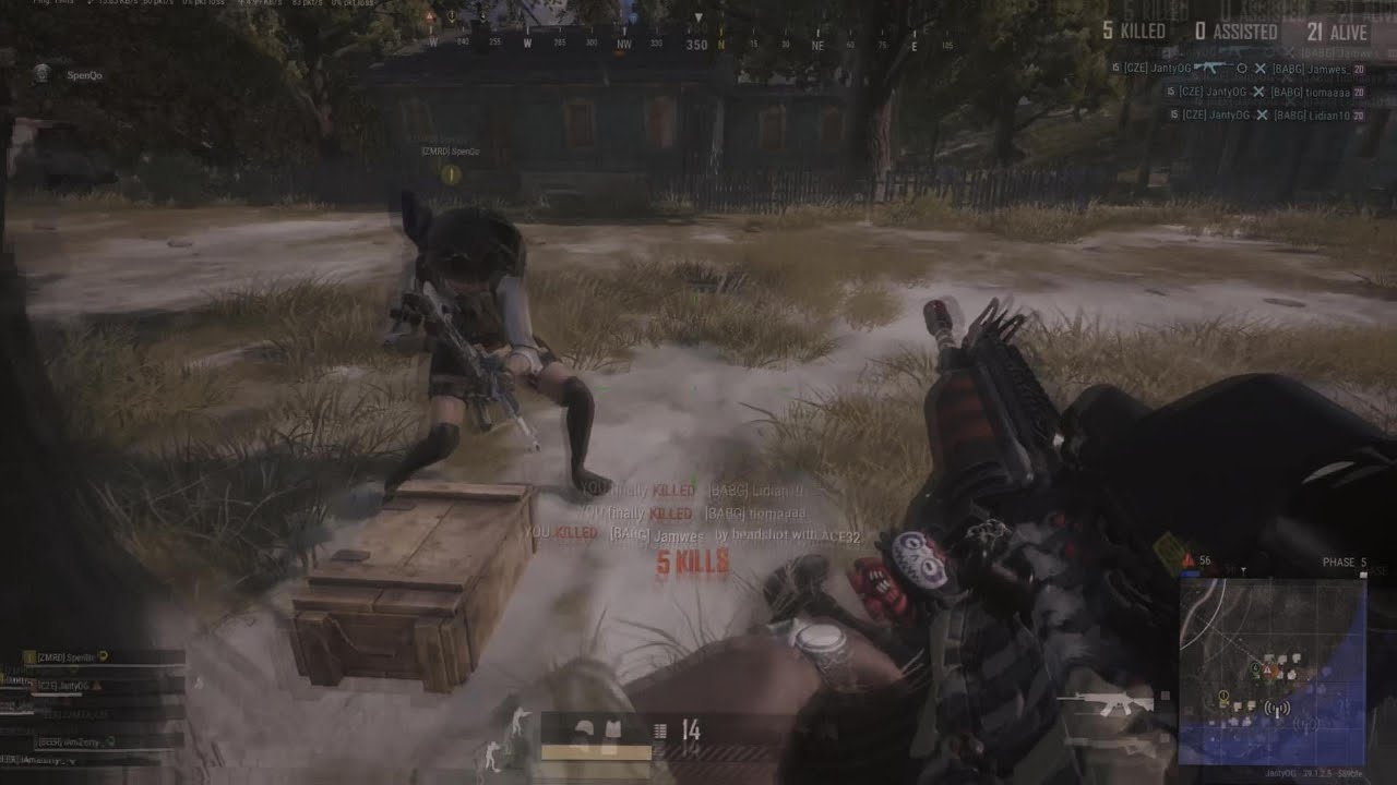 [CZE] JantyOG - pubg highlights#5