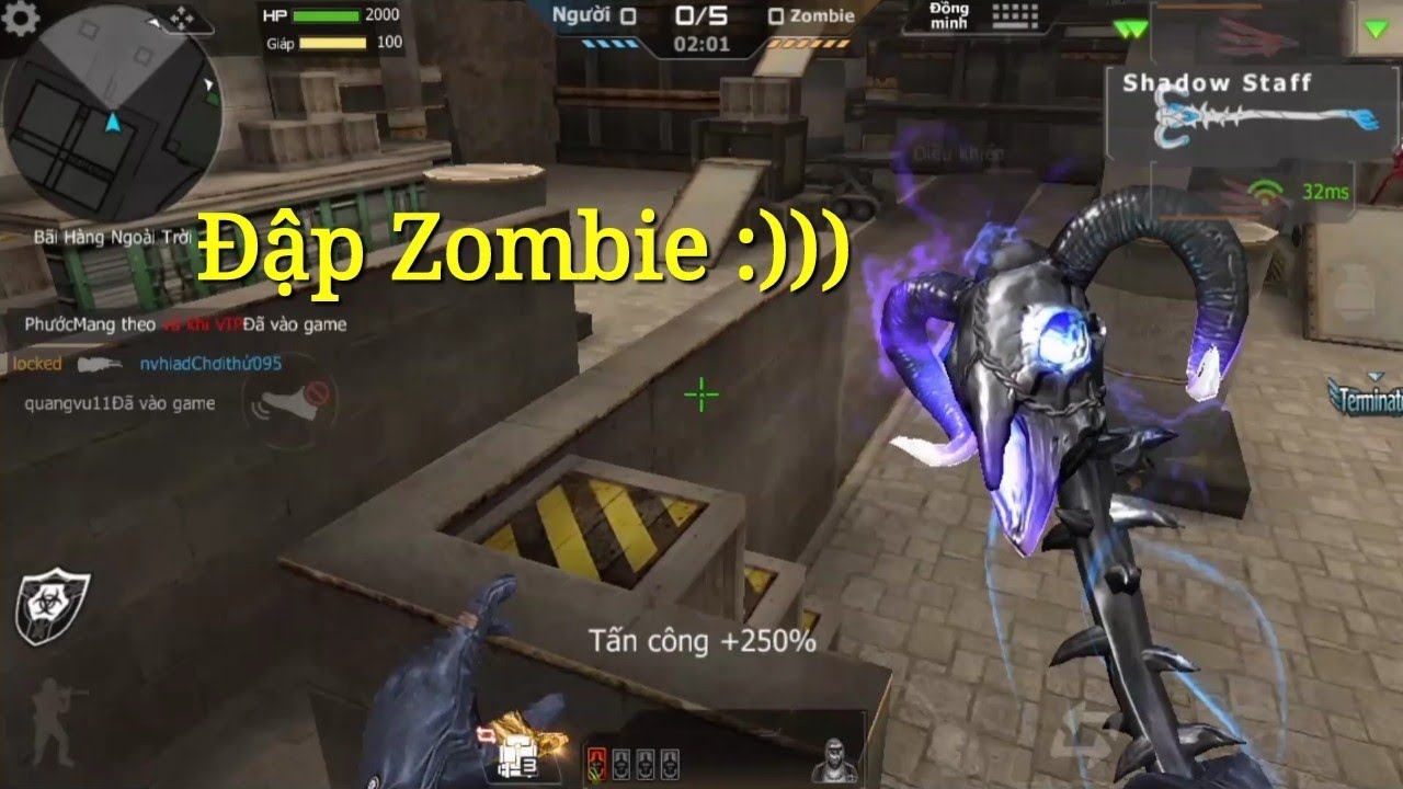 CF Mobile/CF Legends | Trượng Shadow Staff - Nhặt Hòm Đua TOP √
