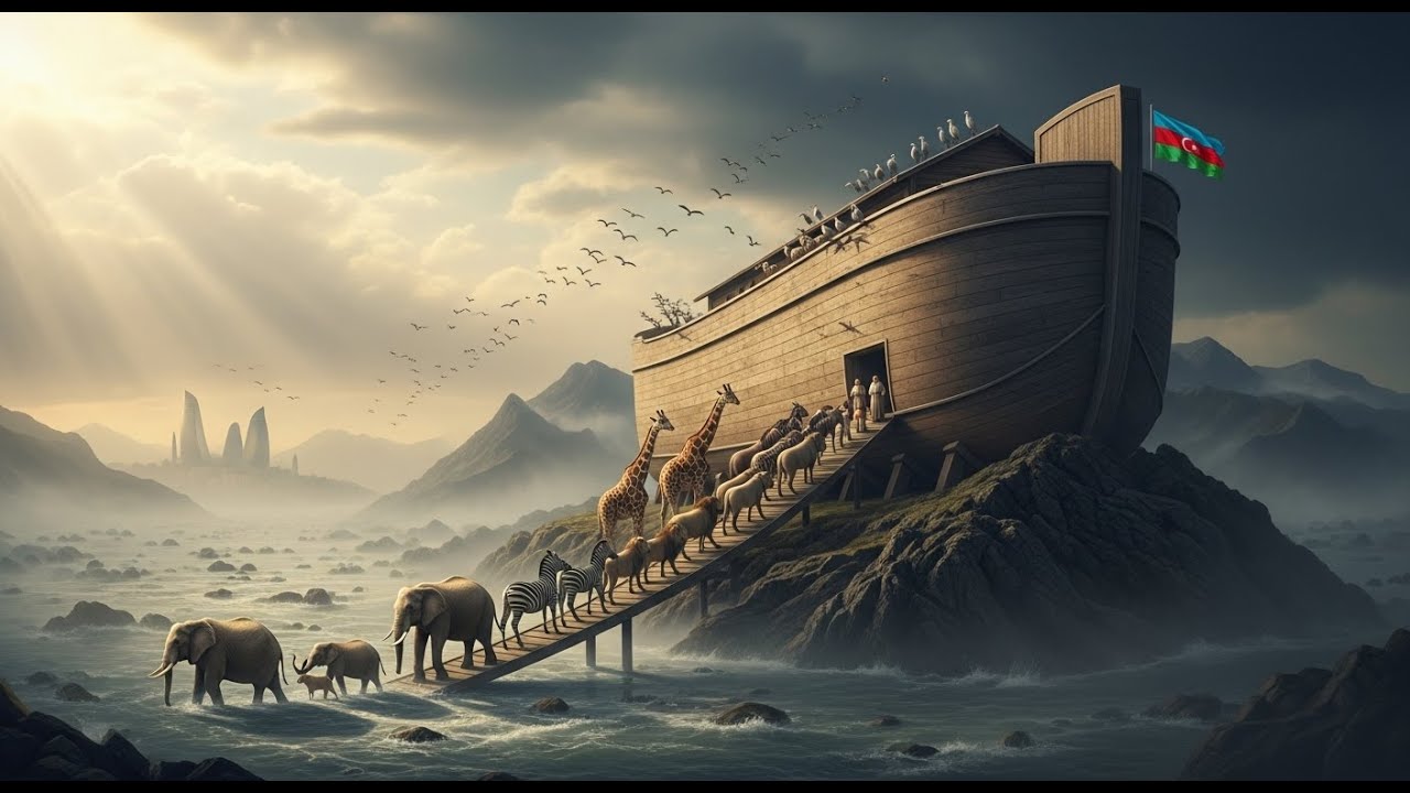 🇦🇿🎥 Nuhun gəmisi hekayəsi｜Uşaqlar üçün Bibliya hekayəsi｜CantaMundos