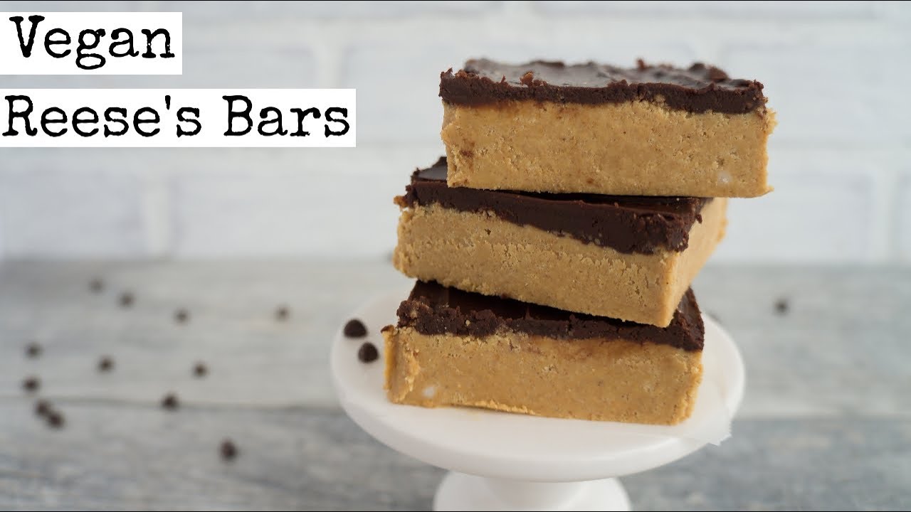 Vegan Chocolate Peanut Butter Bars