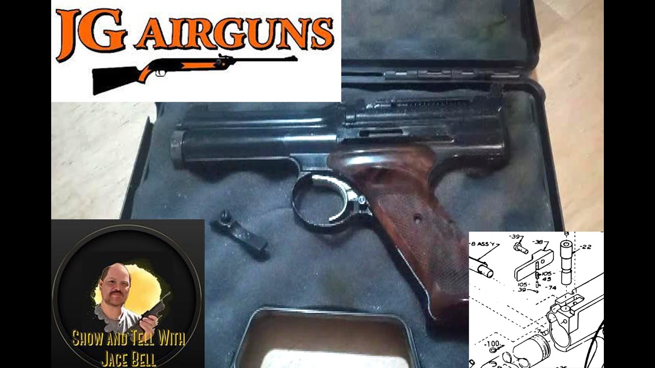 Crosman 600 CO2 pellet pistol cocking plate repair