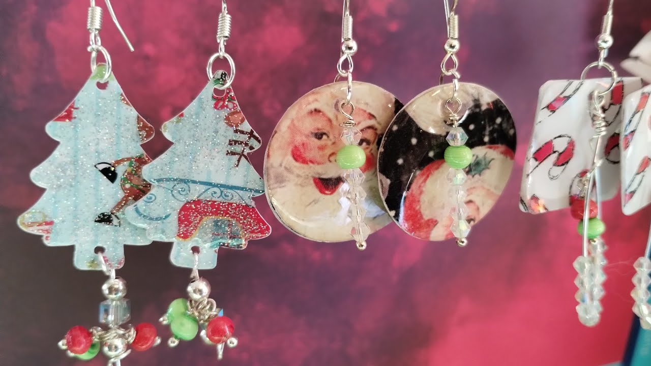 How to make paper earrings