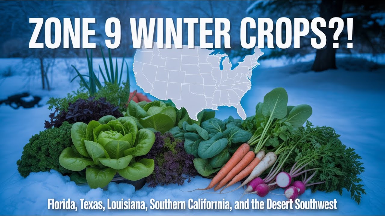 Winter Veggies You Can Harvest Nonstop in Zone 9