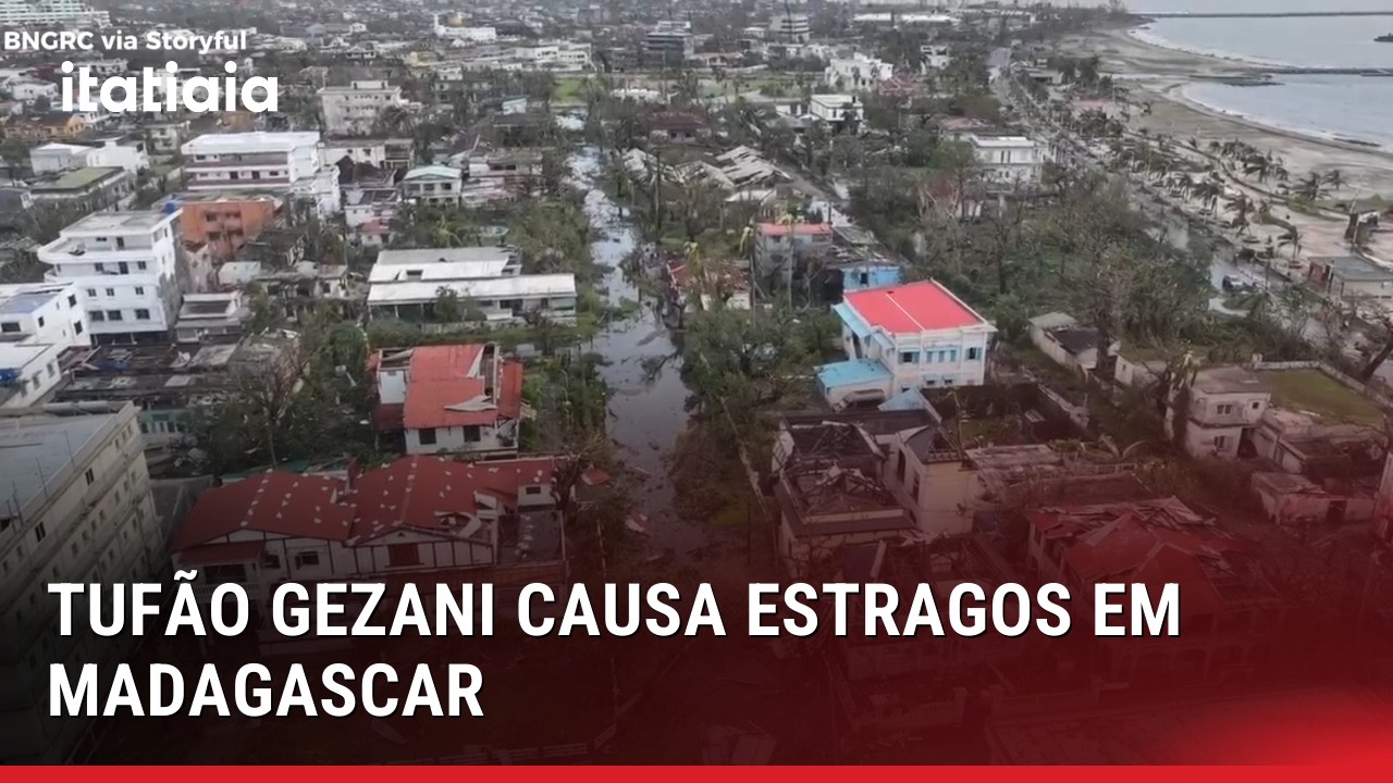 CICLONE CAUSA DEVASTAÇÃO EM MADAGASCAR E DEIXA MAIS DE 30 MORTOS