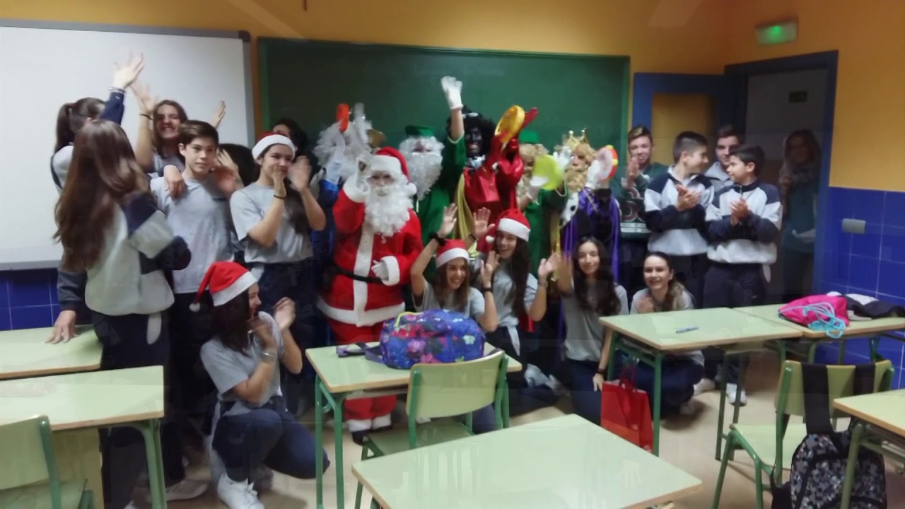 Visita de los Reyes Magos a Secundaria - Safa Pinto