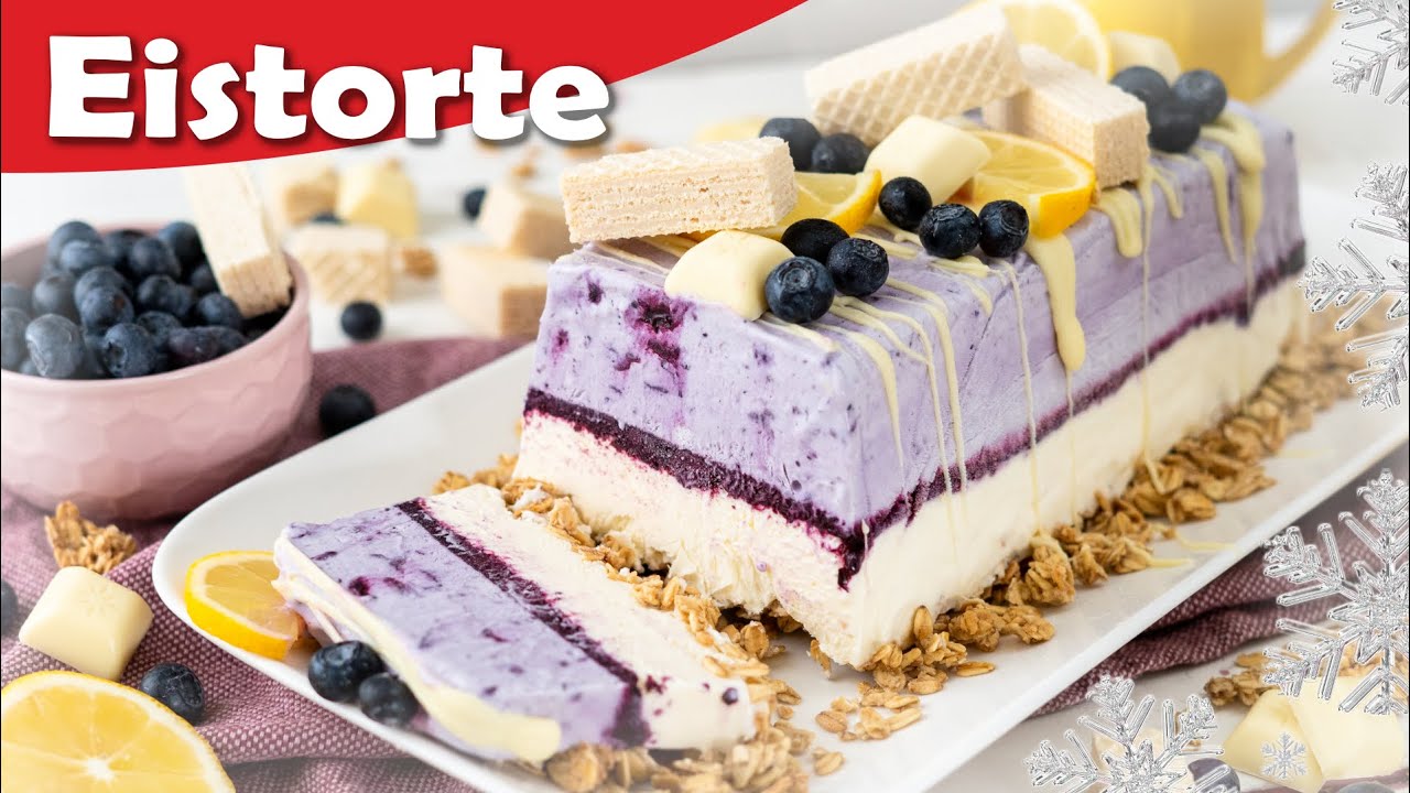 Eistorte einfaches Rezept ohne Eismaschine selber machen