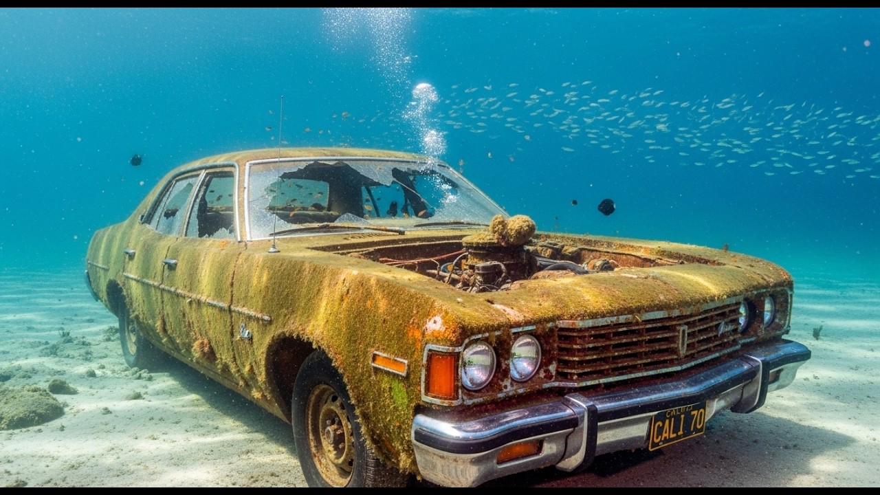 Found Underwater After 50 Years | Full Restoration 1969 Camaro SS | Silent ASMR No Music