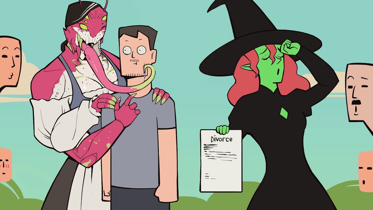 Witch's Curse: The Real Monster Girl. | Bonny comic dub