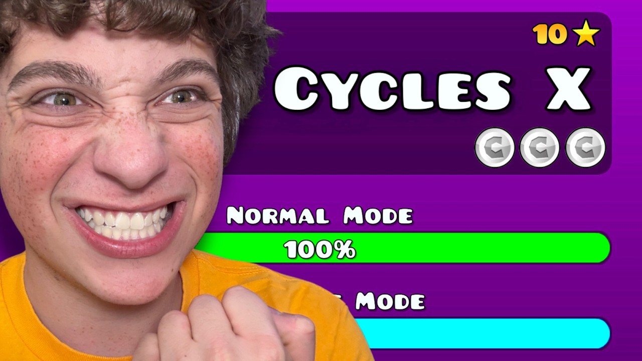 🔴VERIFYING CYCLES X!🔴42%, 46-100%🔴DAY 18🔴GEOMETRY DASHING🔴