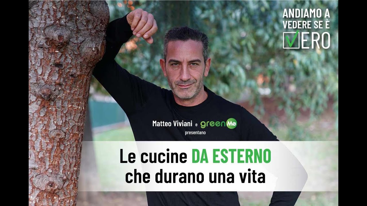 Le cucine da esterno che compri una volta e durano per sempre