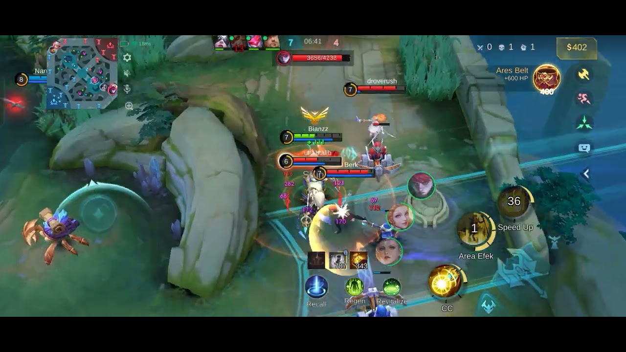 Hylos  Menahan Damage hingga menang
