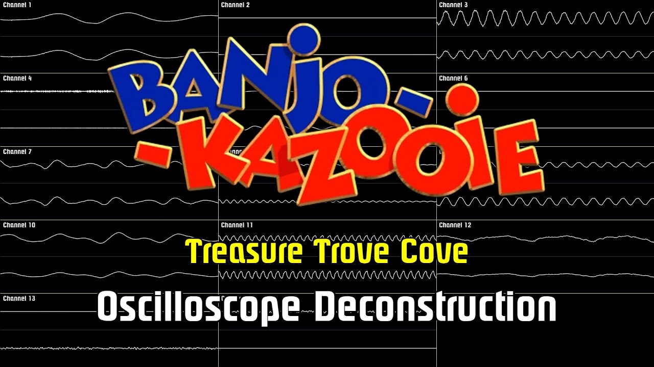 Banjo-Kazooie - Treasure Trove Cove [Oscilloscope Deconstruction]
