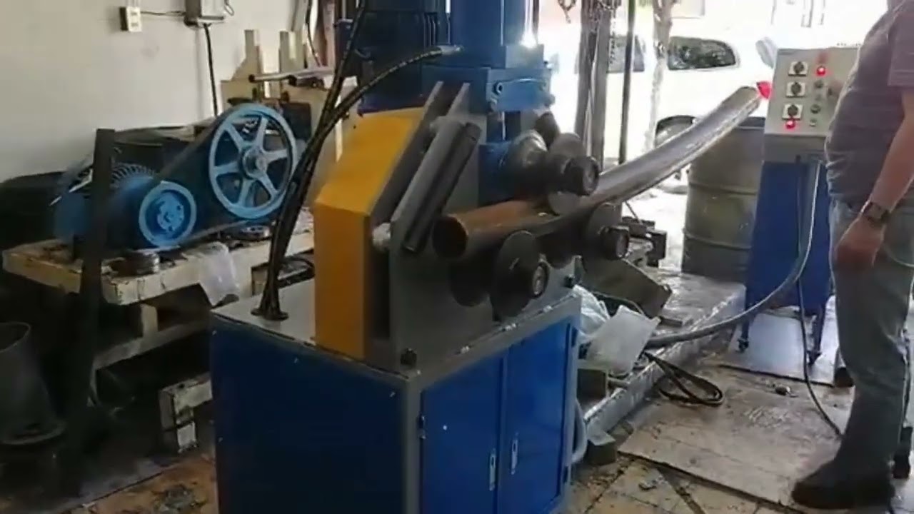 🔥Roladora de tubo de 3 y 4 pulgadas ced 40🔥