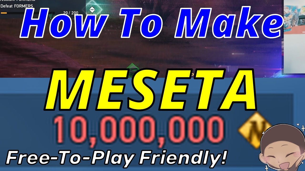 PSO2 NGS | How To Make Meseta And How To Use Personal Shop As Free To Play