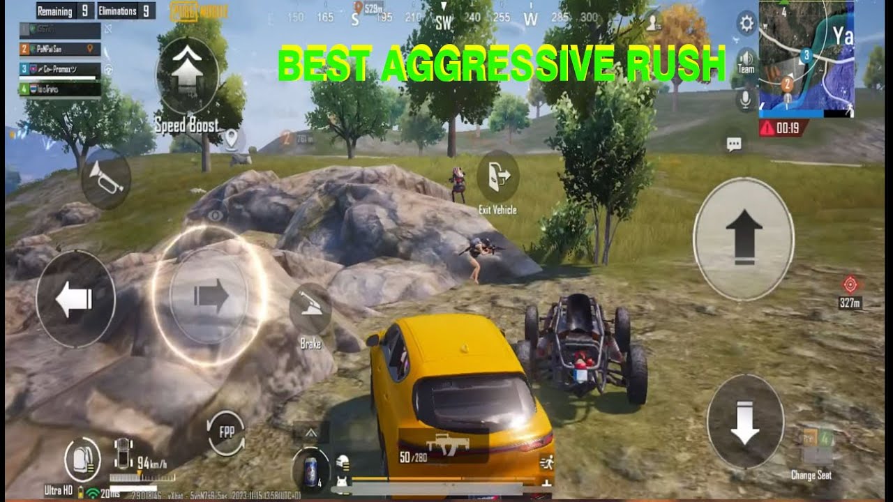 BEST AGGRESSIVE RUSHING Enemies