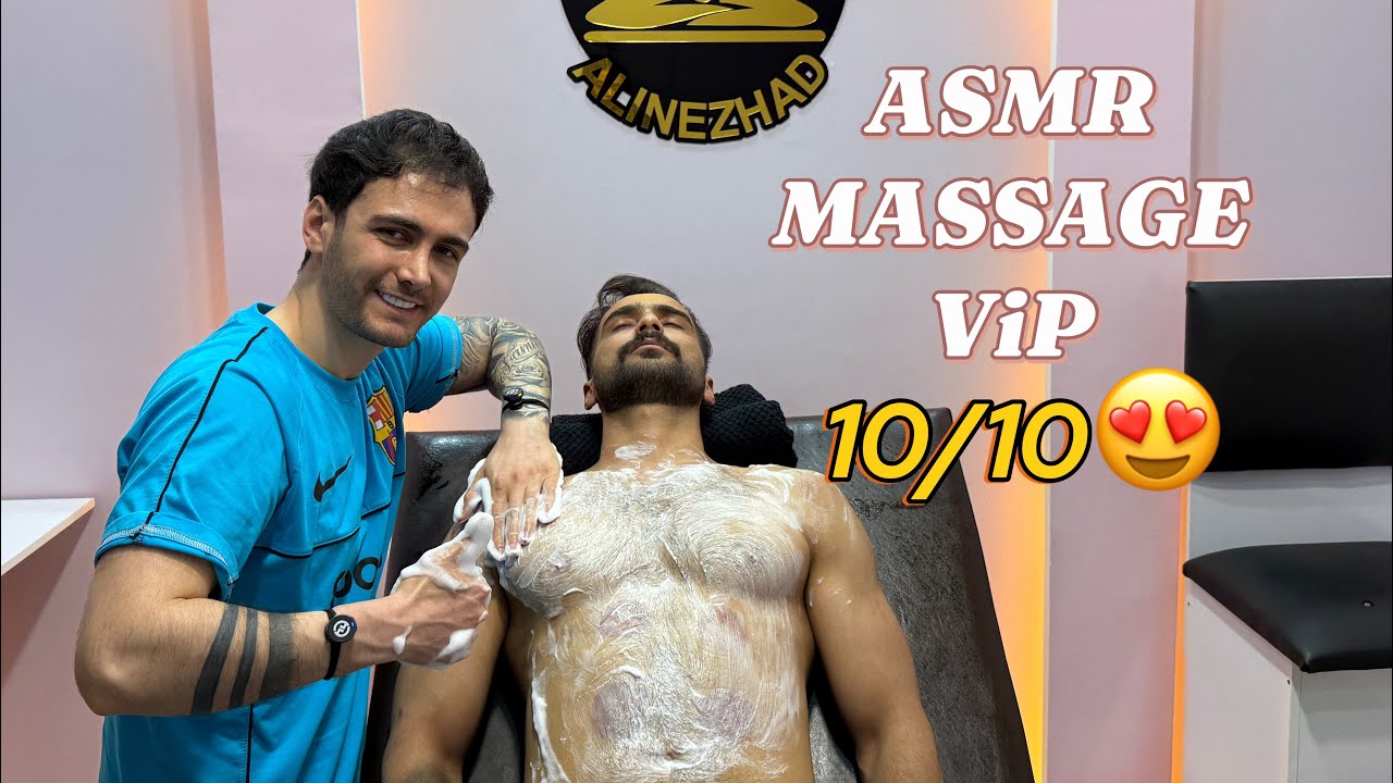 I suggest you watch the video until the end and enjoy Alinezhad's massage.💙😍