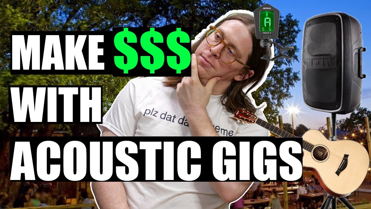 Why You SHOULD Be Playing Acoustic Guitar Gigs
