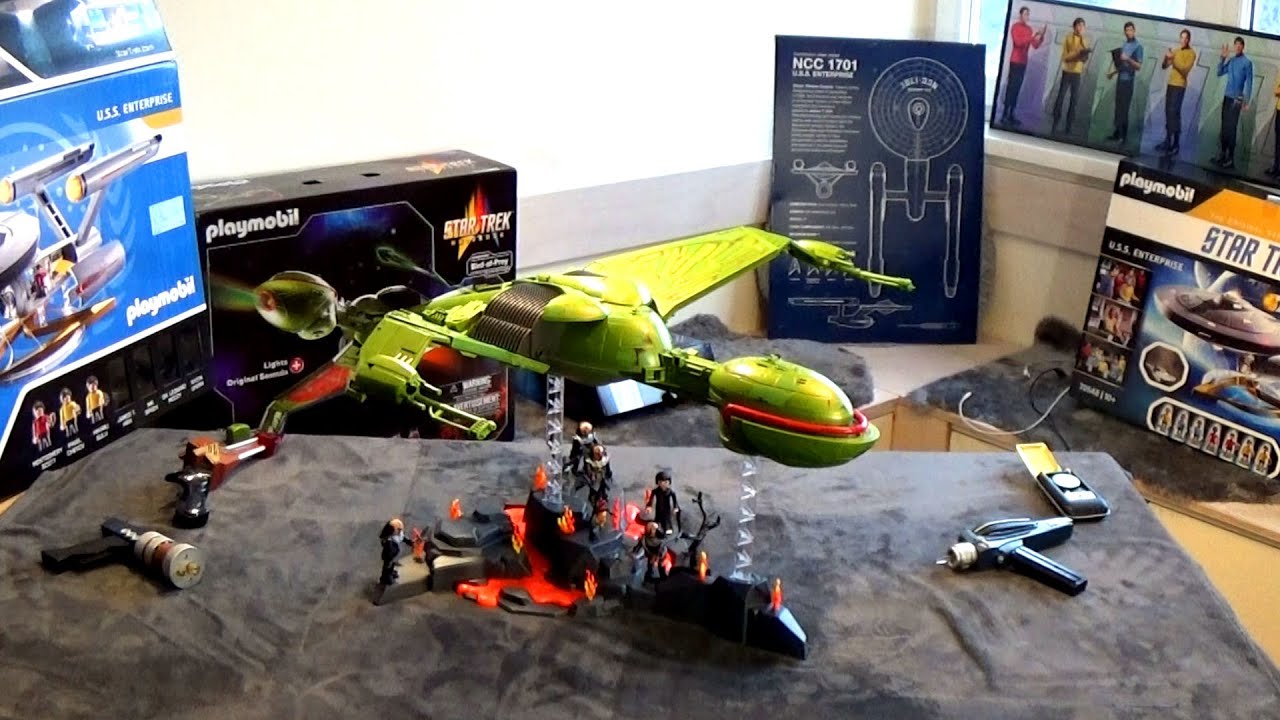 Klingon Bird of Prey - Star Trek Playmobil - Übersicht und Bau!