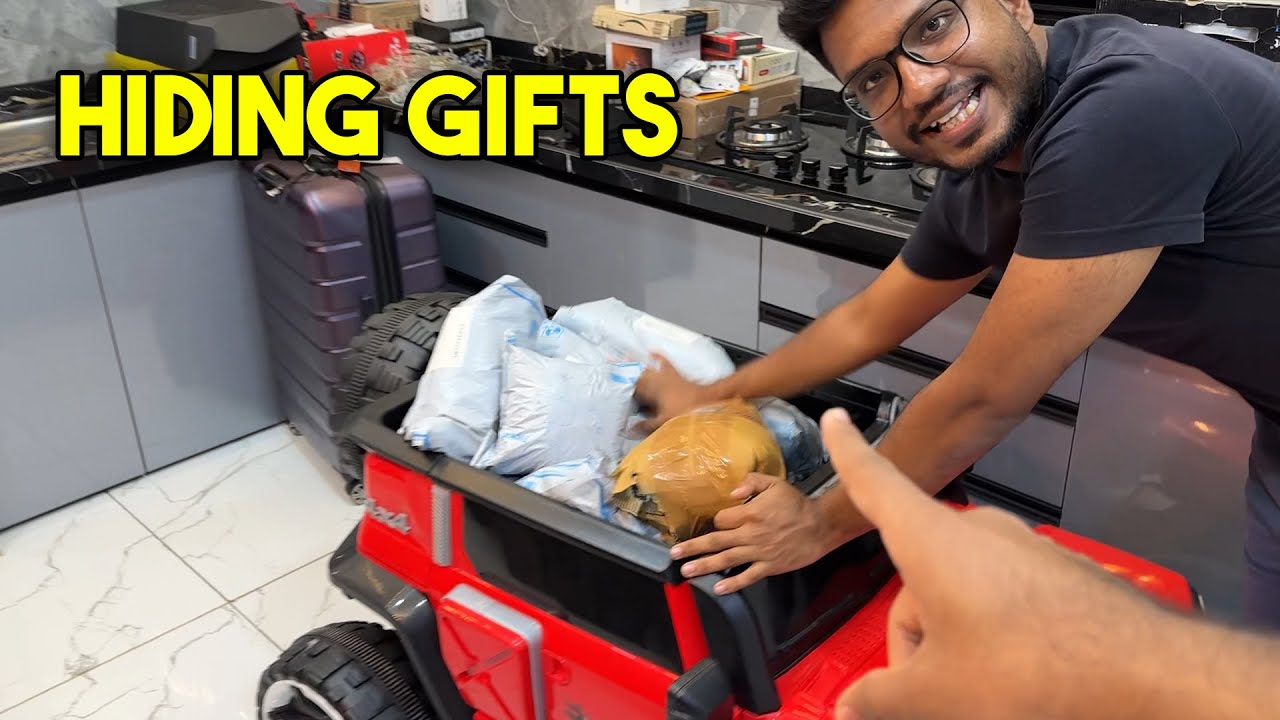 MY BROTHER HIDING GIFTS FROM ME !