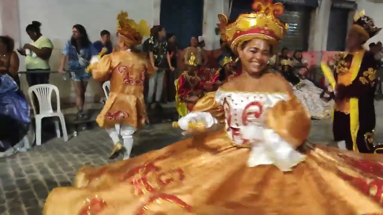 Noite dos tambores silenciosos Recife, 2023, Carnaval do Recife, Maracatu Nação Encanto do Dendê.