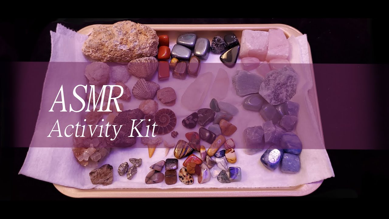 ASMR Rock's, Mineral's & Fossil Activity Kit