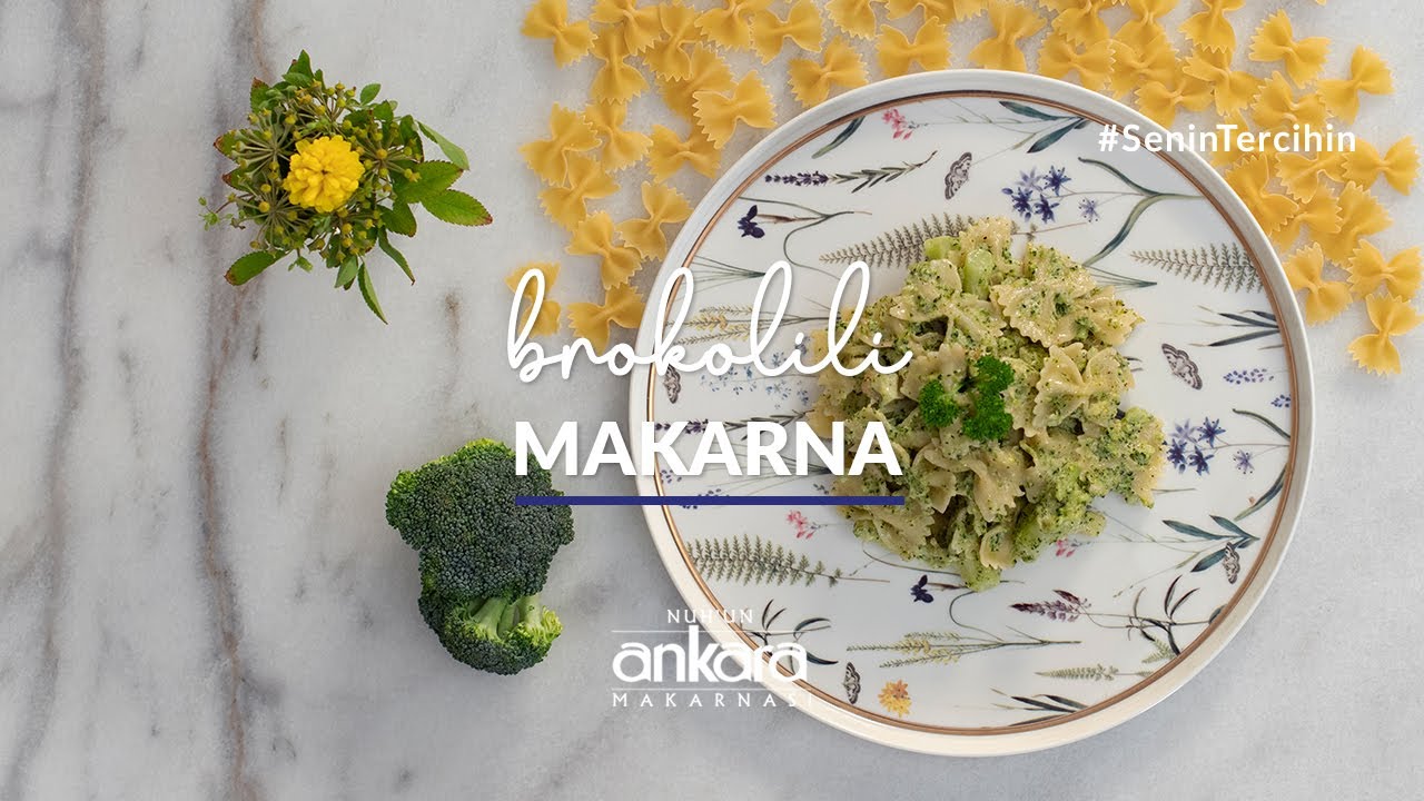 Kremalı Brokolili Makarna Tarifi