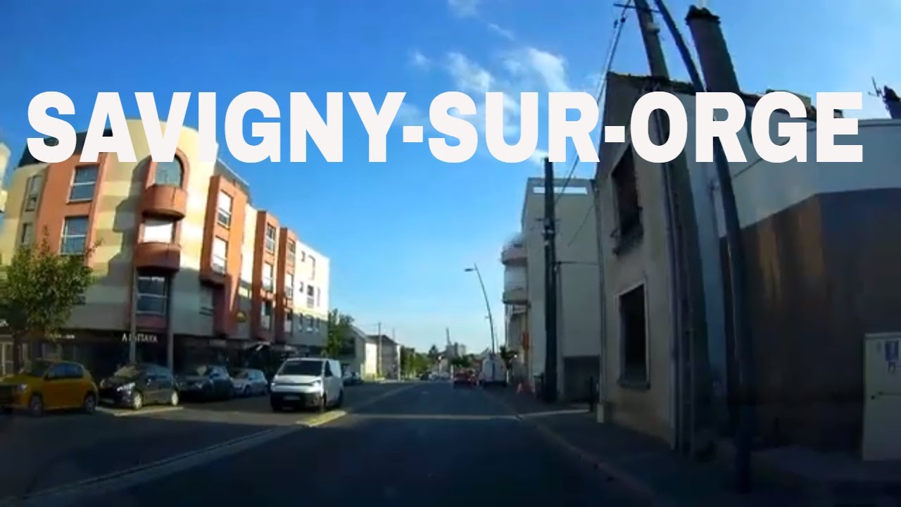 City of Savigny-sur-Orge- Driving- French region